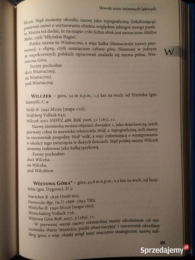 2761 Nazwy Terenowe Lądowe I Wodne Powiatu Szczecin