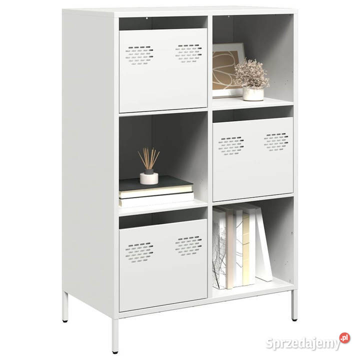 Szafka biała 68x39x1035 stal WM851411