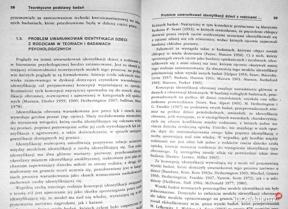 Style komunikacji rodzicielskiej a identyfikacja Pozostałe Chełm