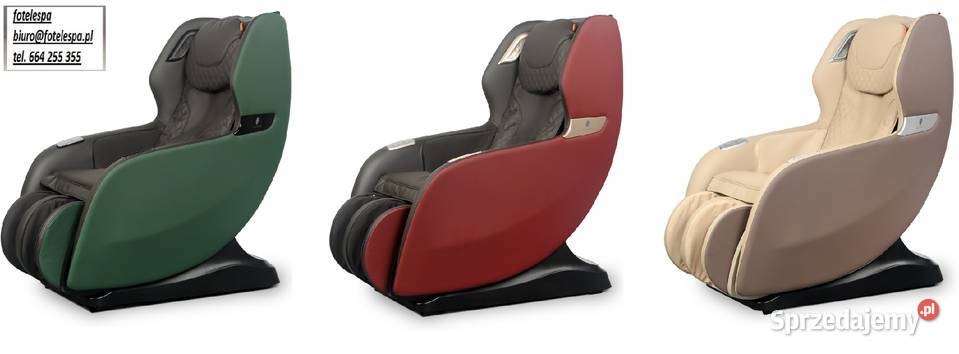 PW 430 fotel masuący do masażu Nowość fitness Ostrów Wielkopolski