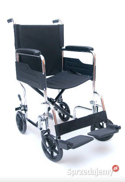 Wózek inwalidzki składany transportowy Wheelie Ruda Śląska