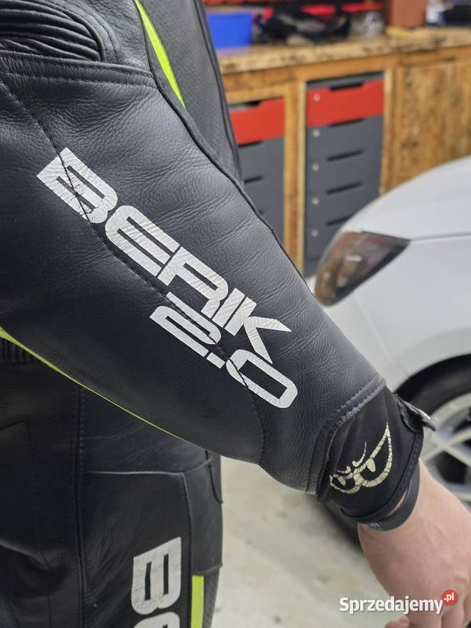 Kombinezon motocyklowy berik rozmiar 52 fluo