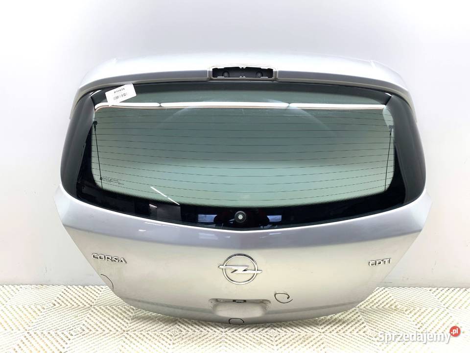 KLAPA TYŁ OPEL CORSA D Hatchback 0614 SREBRNY sprzedam