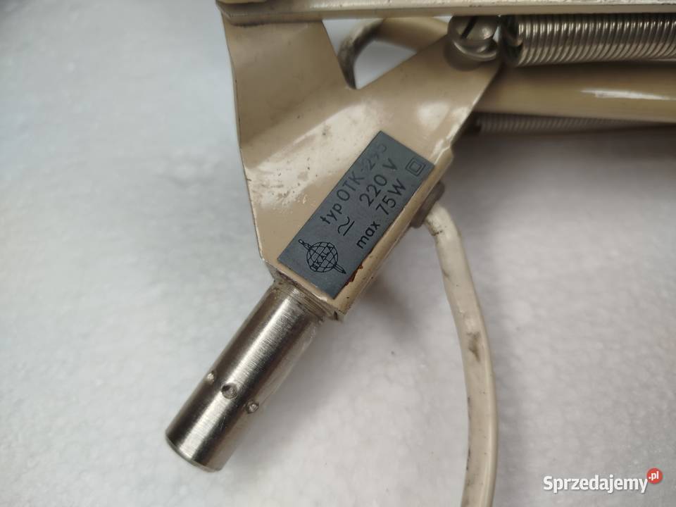 Zabytkowa Lampa warsztatowa SKALA PRL