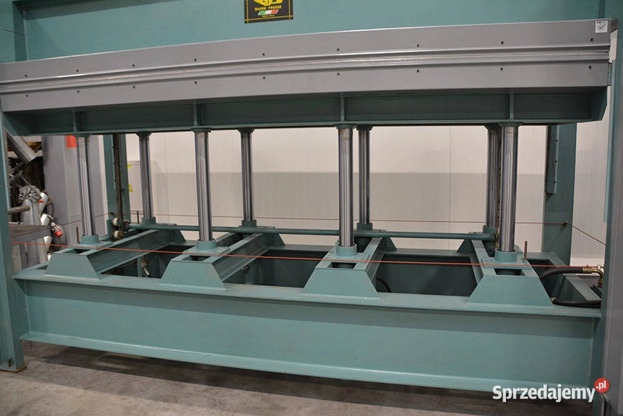 PRASA DO FORNIROWANIA BAIONI PRESSE półkowa 35m Produkcja Produkcja Biertowice