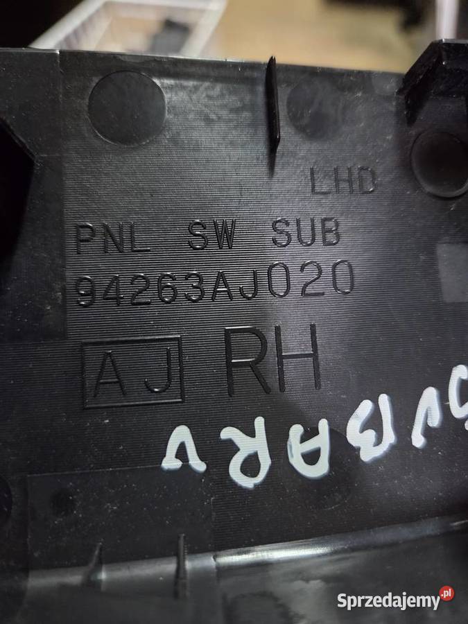 Panel sterowania szybami Subaru outback prawy Panele sterowania, przełączniki Łagów