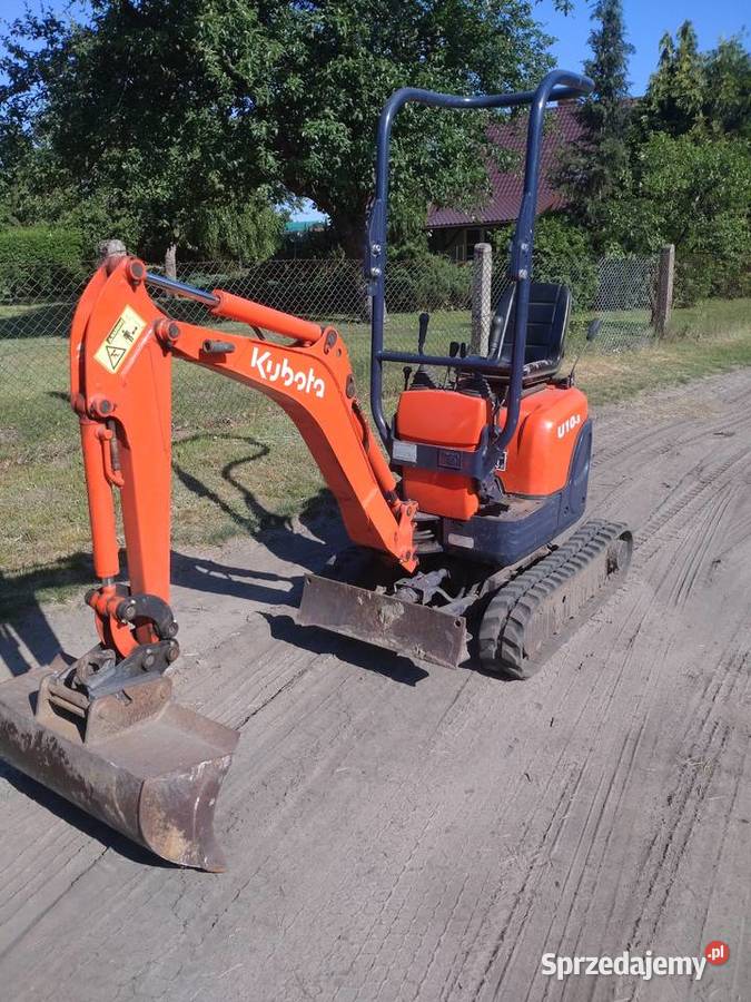 Minikoparka Kubota U103 koparka Koparki Łąg
