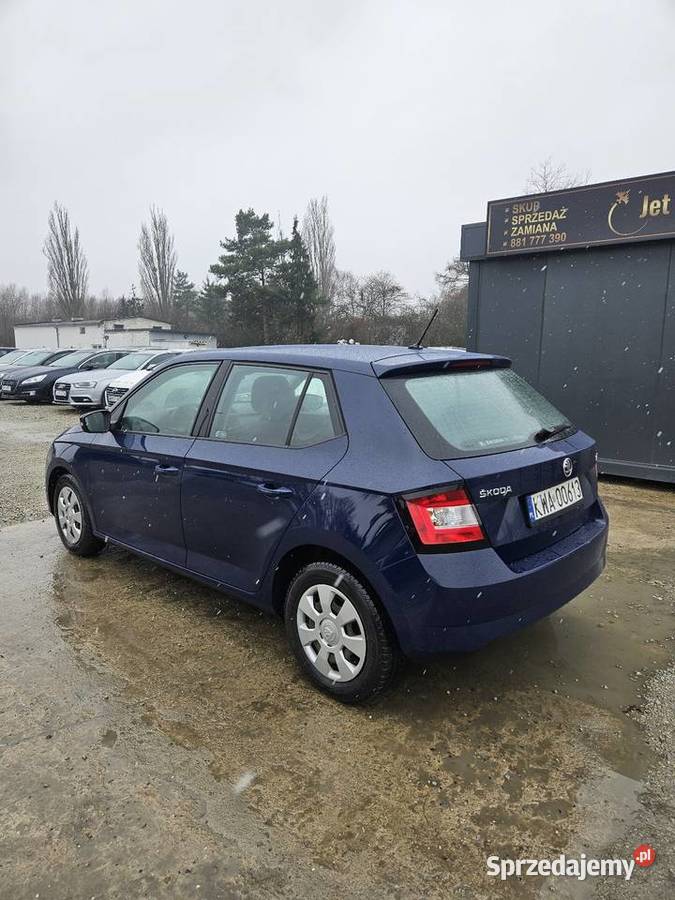 Skoda Fabia 12 Benzyna LiftSalon Klima StartStop granatowy Wrocław