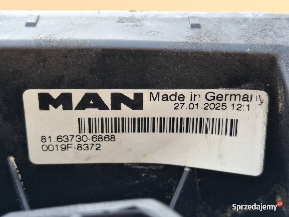 MAN TGL TGM TGS TG3 21 LUSTERKO ZEWNĘTRZNE PRAWE Bieleń