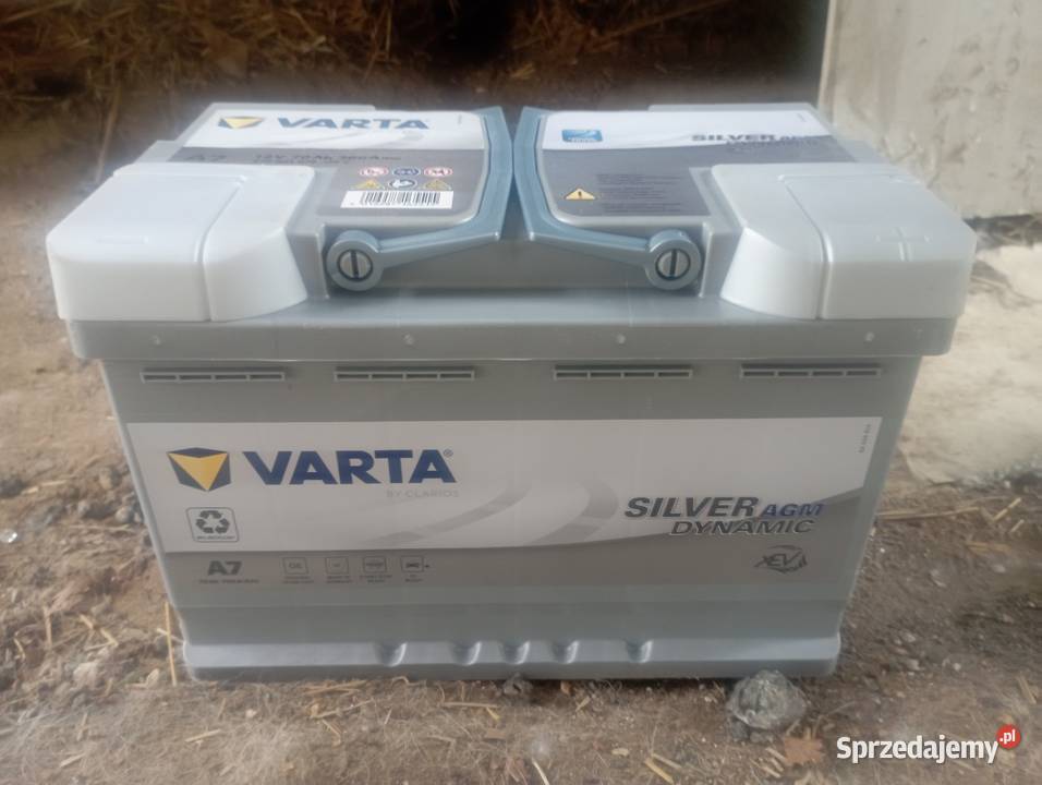 Akumulator Varta A7 AGM start stop 70ah 760A Akumulatory