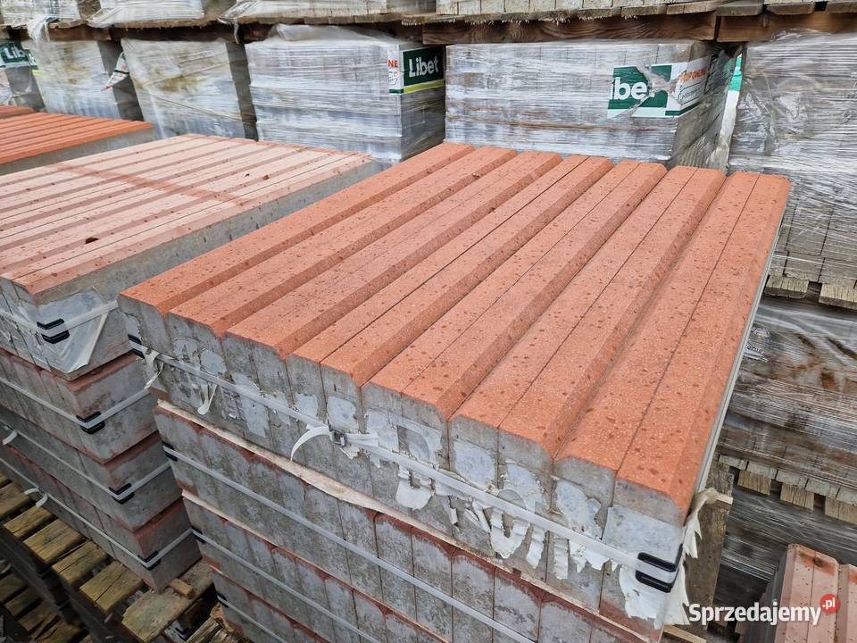Obrzeże Betonowe Krawężnik 620100 czerwony