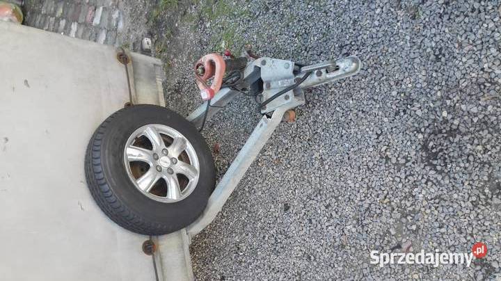 Uszkodzona przyczepka z dokumentami Częstochowa