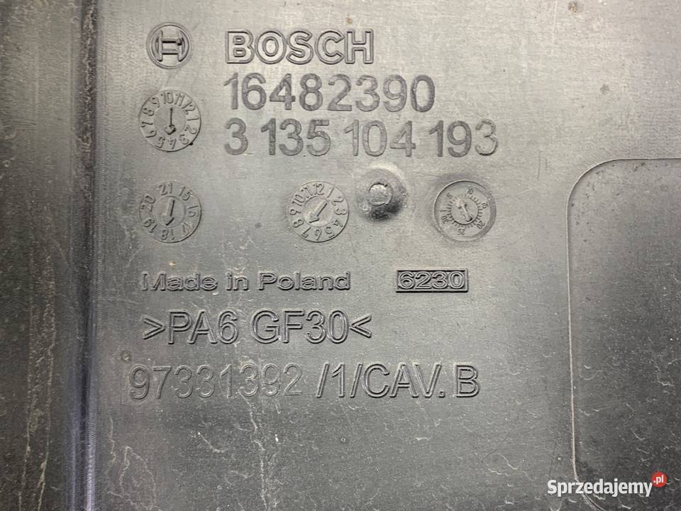 WENTYLATOR CHŁODNICY OPEL ASTRA K 16 136