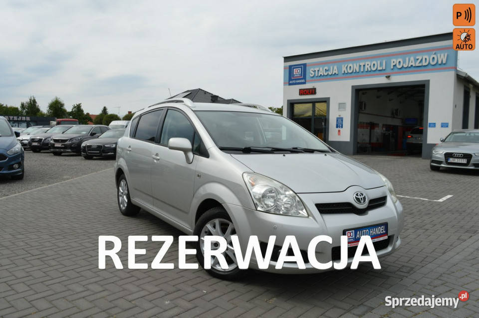 Toyota Corolla Verso 16i 100 bezwypadkowy Hrubieszów