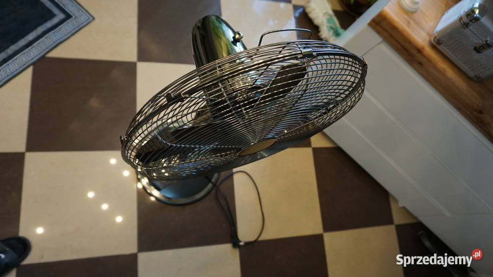 Wentylator stojący 70W metalowy duży 45 Wrocław