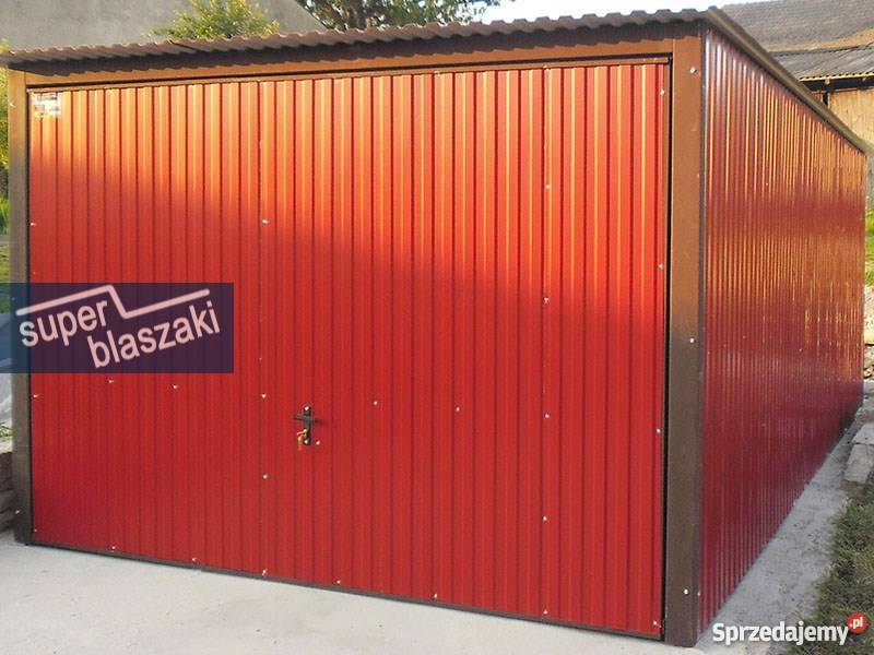 Blaszaki 3x5 garaże blaszane RAL małopolska małopolskie Limanowa