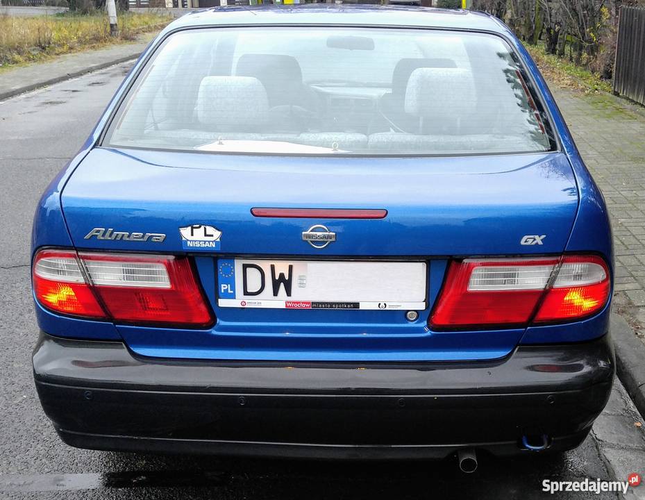 Nissan Almera N15 1998 dolnośląskie Wrocław