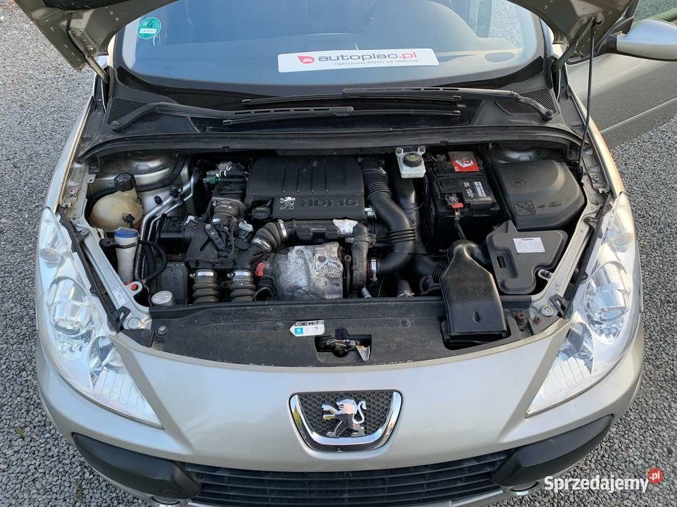 Peugeot 307SW 16 HDI 7 OSOBOWY Klimatronic komputer pokładowy Lubaczów