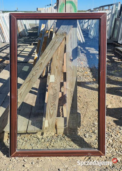 OKNA KacprzaK Witryna 80X132 FIX Używany PCV Siedlce