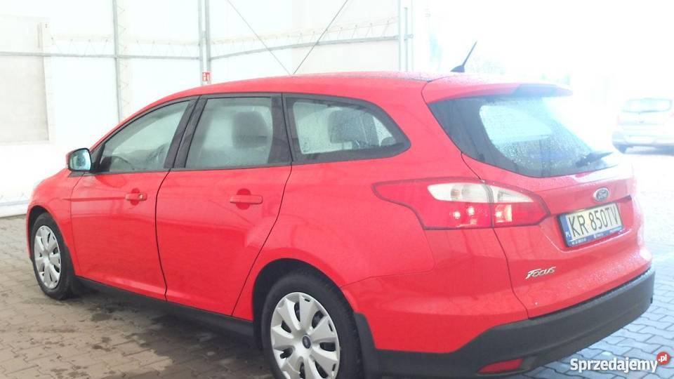 Ford Focus czerwony diesel Kraków