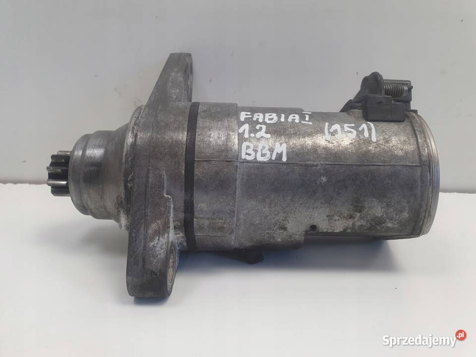 Skoda Fabia I 12 12V ROZRUSZNIK 02T911024A osobowe Układ elektryczny silnika