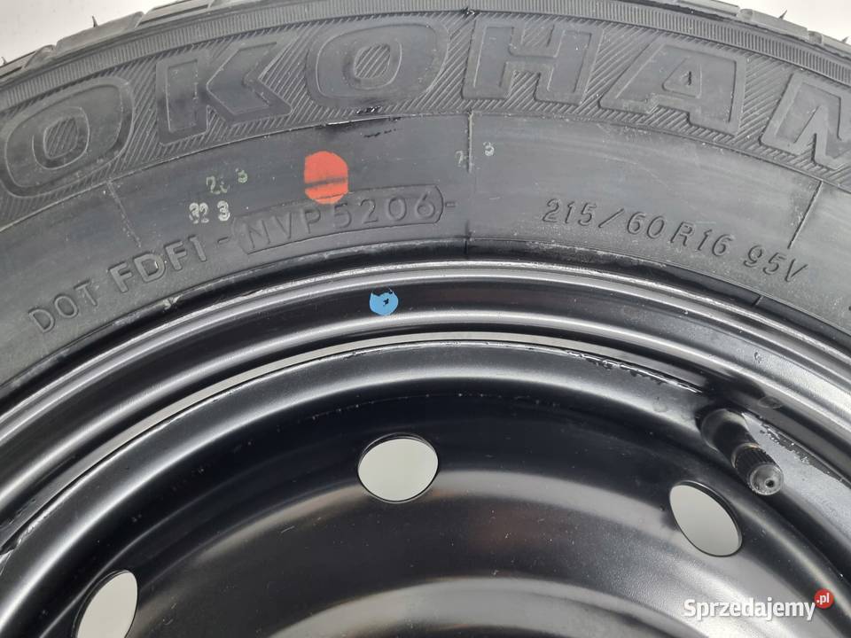 KOŁO ZAPASOWE Nissan XTrail T30 Koleos 21560 R16 Chełm sprzedam