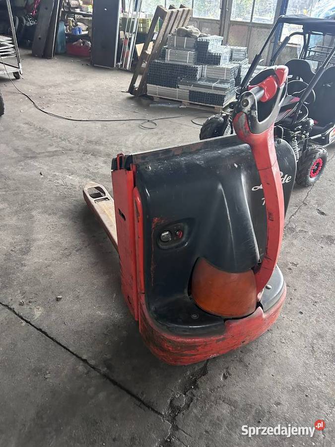 Paleciak Elektryczny widłowy LINDE T16 Śmigiel