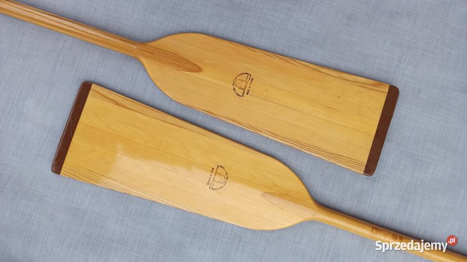 Drewniane pagaje 2 Wrocław sprzedam