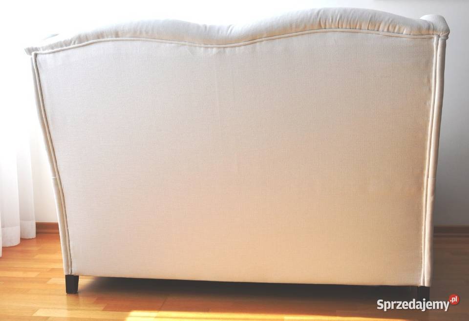 Sofa 2 os z funkcją rozkładania i puf RADPOL sprzedam