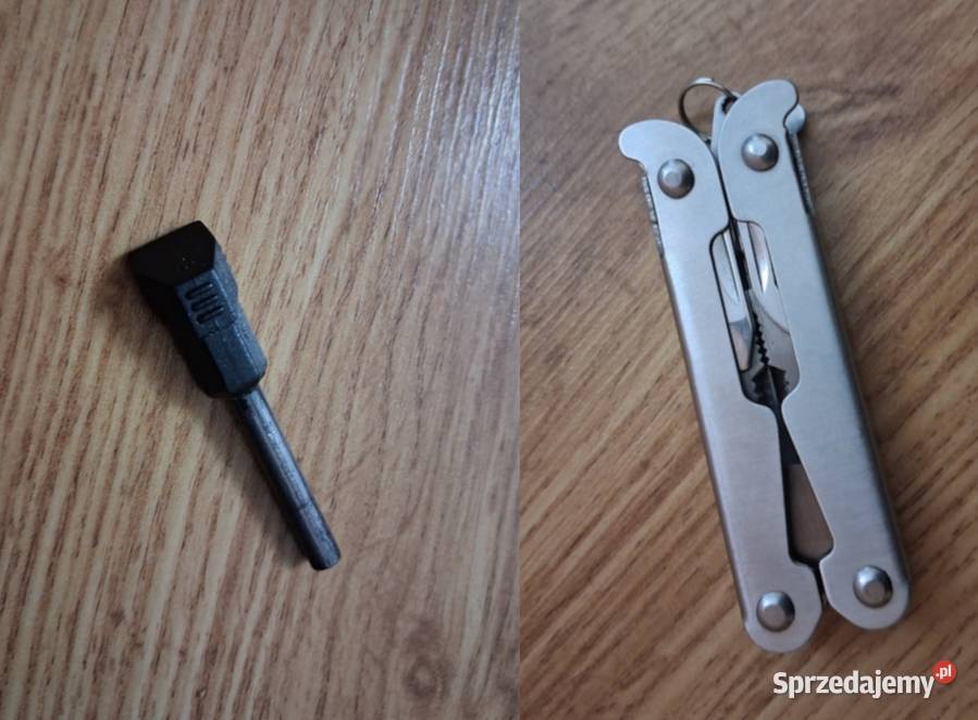 Zestaw mini multitool krzesiwo magnezowe