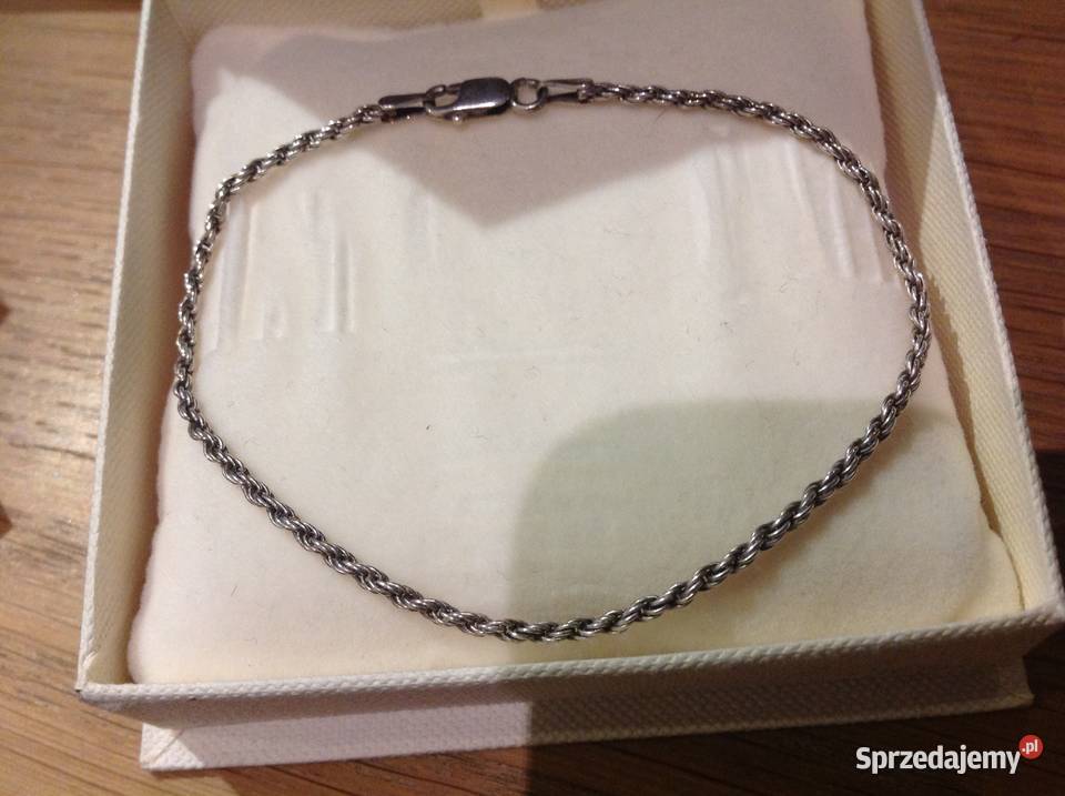 Bransoletka Srebrna Damska Srebro pr 925 lubuskie Nowa Sól