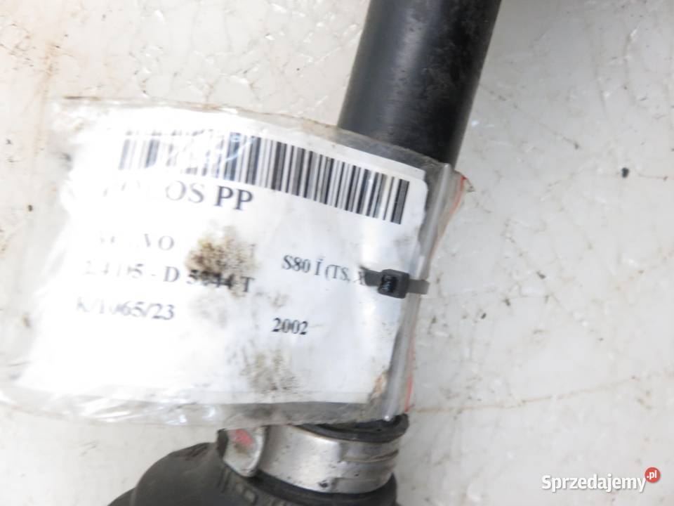 PÓŁOŚ PRAWA VOLVO S80 I 24 D osobowe