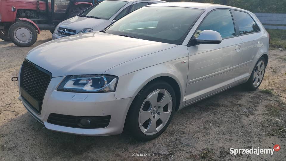 Audi A3 S Line 18 T Turbo 160 2010 Benzyna 190 nieuszkodzony Kowalewo Pomorskie