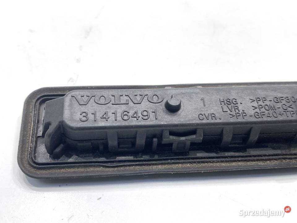 KLAMKA KLAPY TYŁ VOLVO S90 II 31416491 Części samochodowe