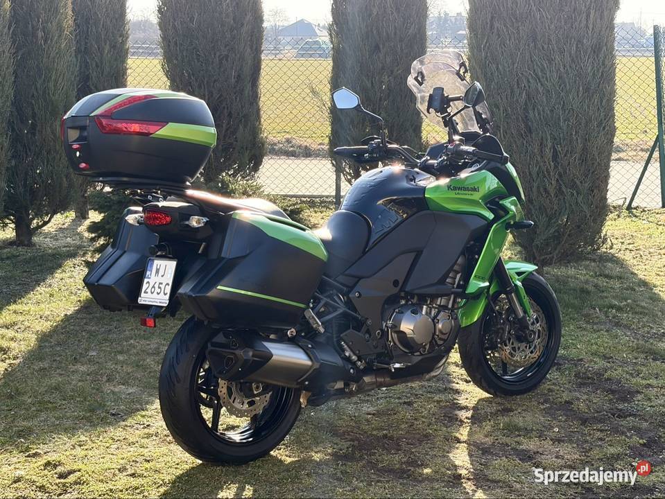 Kawasaki KLZ Versys 1000 2017 kpl Kufrów NISKI zarejestrowany w Polsce Nowe Ostrowy
