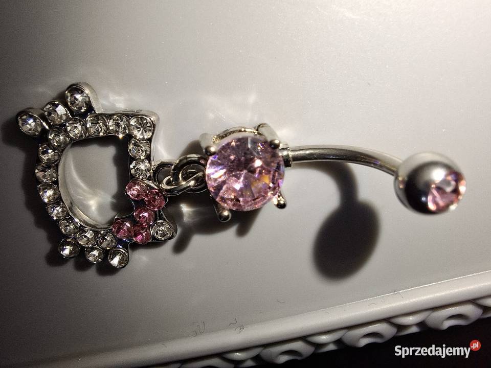 Kolczyk do pępka Kotek Hello kitty Łomża