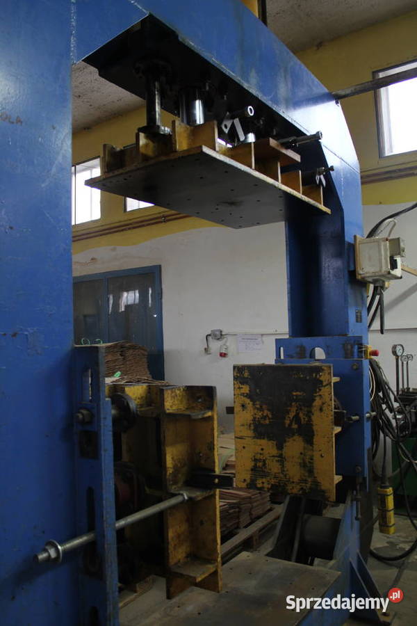 Prasa hydrauliczna 3D FLYWOOD 4 38 ton Karpniki