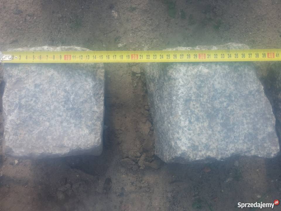 Kostka granitowa szara 1720 Używana Najtaniej Żary sprzedam