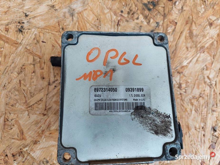STEROWNIK SILNIKA KOMPUTER OPEL 17 DIESEL ISUZU Gliwice