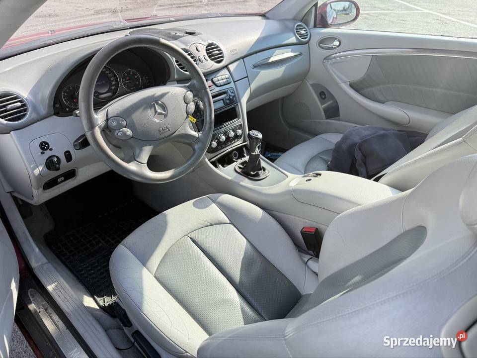 Mercedes CLK 270CDI Manual 6 Biegów Z Marsylii immobilizer CLK Ostrów Wielkopolski