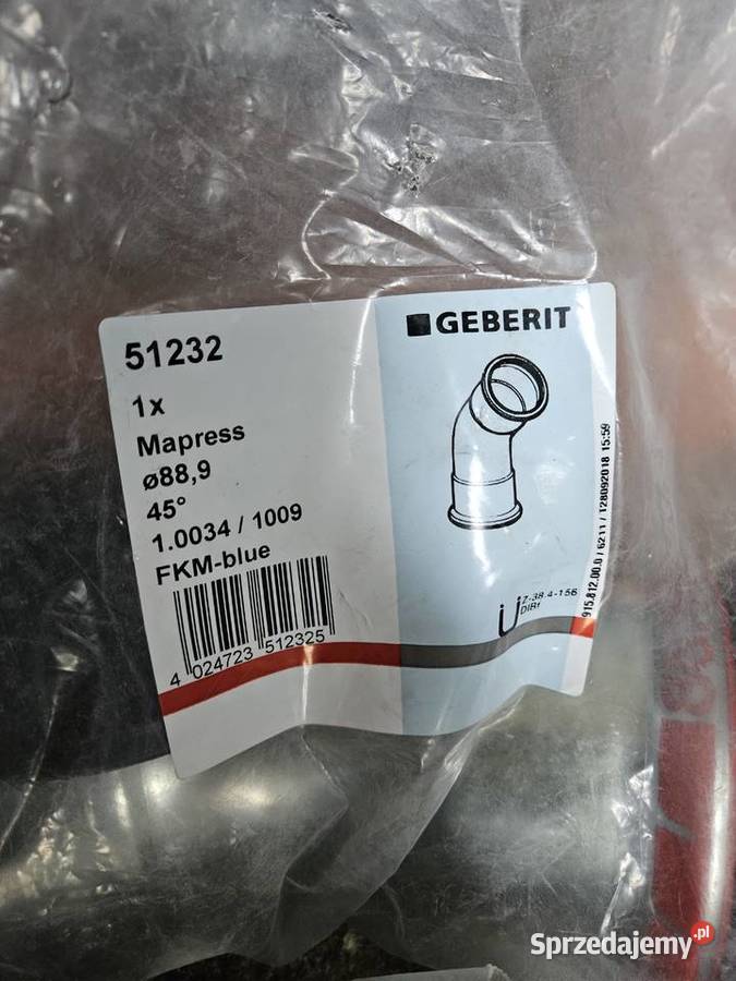 Kształtki geberit Ujście