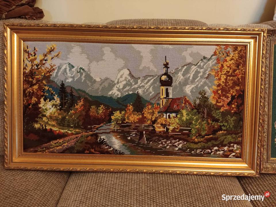 obraz gobelin w ładnej ramie wyprzedaż lubuskie Gorzów Wielkopolski