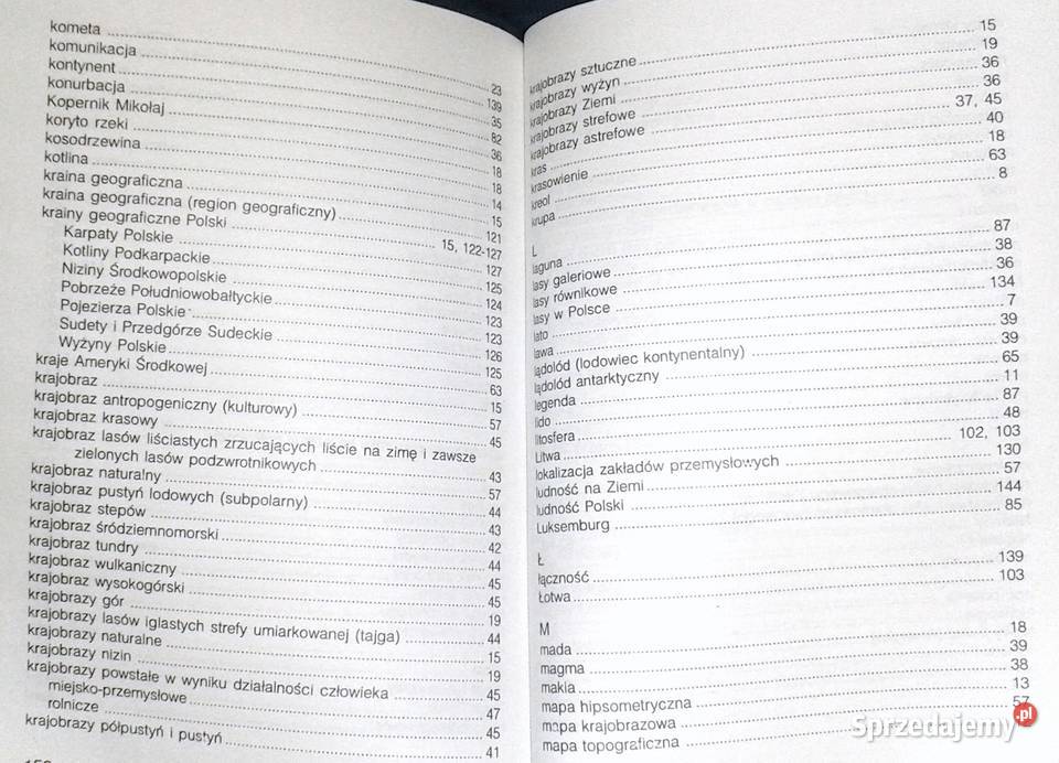 Geografia książka pomocnicza do nauki w szkole Chełm