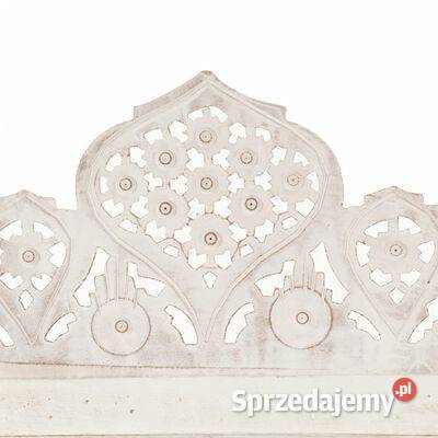 vidaXL Parawan 4panelowy rzeźbiony biały 160x165 Warszawa sprzedam