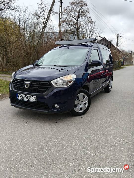 Dacia dokker van LPG niski przebieg salon ASR (kontrola trakcji) małopolskie Bibice