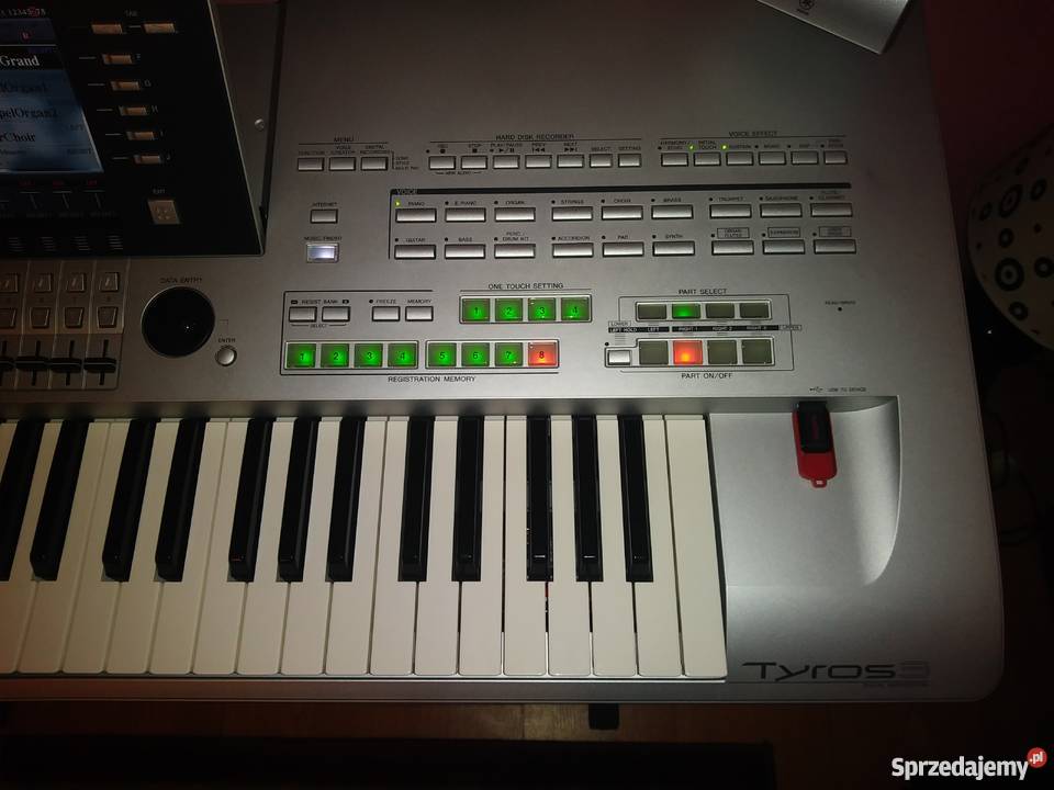 Sprzedam organy yamaha tyros 3 Wadowice Górne