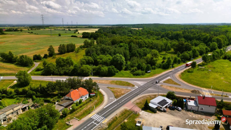 Duża działka usługowa 8600 m2 FILM Wilczków