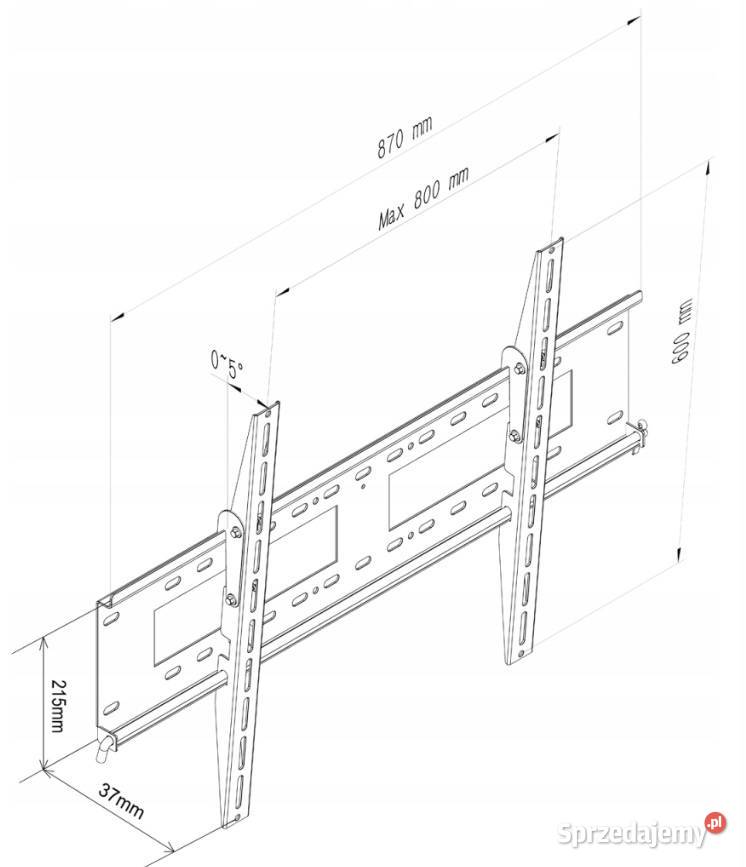 Uchwyt TV ART LCDLED 37100 80 AR88XL Konin sprzedam