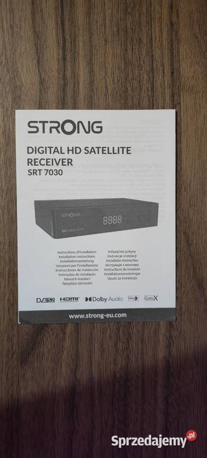 Dekoder Satelitarny HD Strong SRT 7030 DVBS2 Warszawa