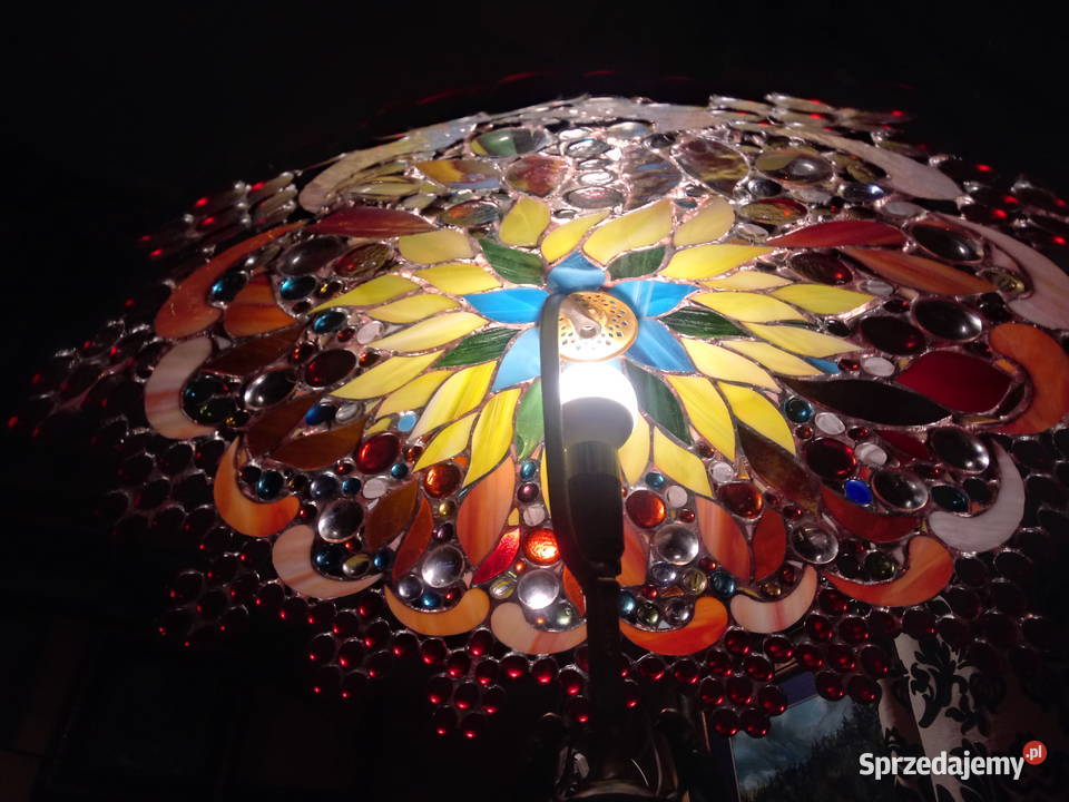 Lampa witrażowa stołowa Czechowice-Dziedzice sprzedam
